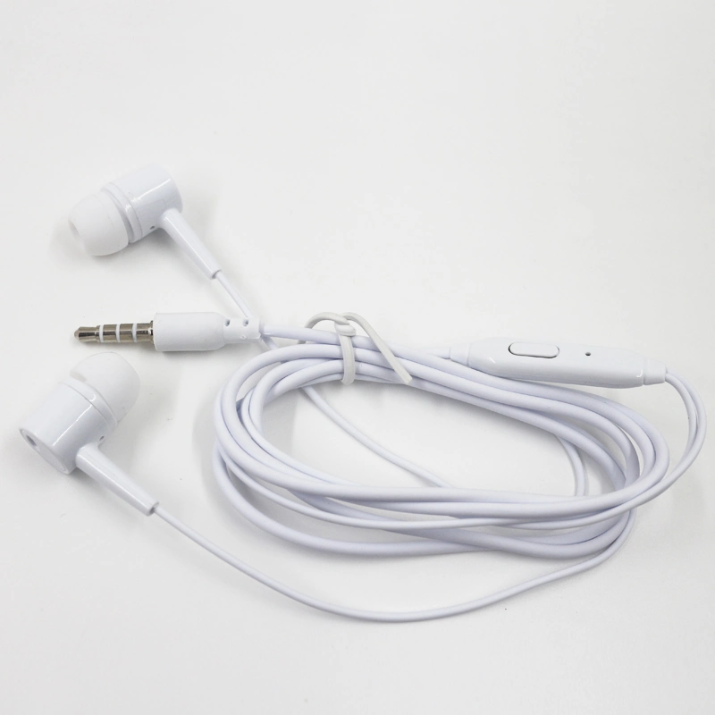 Cheap Price Handsfree in Ear Wired Earphone with Mic for Mobile Phone