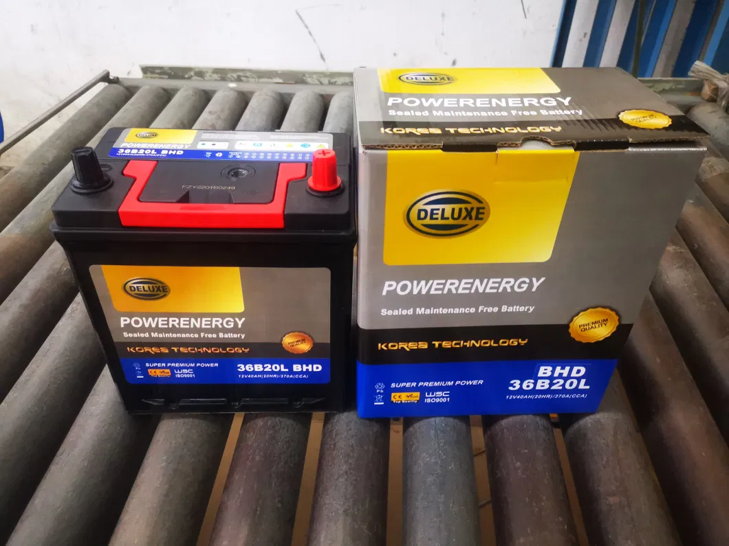 36b20L Bhd Mf 12V36ah Maintenance Free Battery Lead Acid Battery Auto Battery Storage Battery Truck Battery VRLA Battery Solar Battery Car Battery