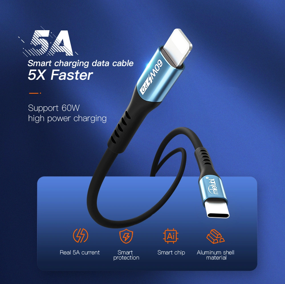 Mietubl 5A Type-C Fast Charging Data Cable for Mobile Phone