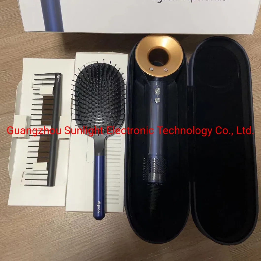 Limited Edition Blue New HD07 Hair Blow for Dyson Dryer Supersional with Comb Original Series No