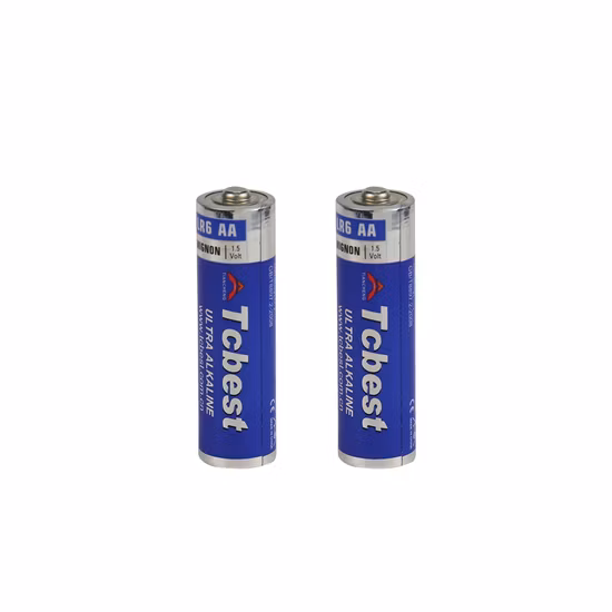 Professional Factory Supply Leakage Proof 1.5V AA Size Alkaline Dry Battery (AA/LR6/AM3)