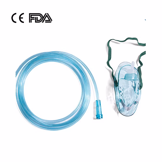 Bm® High Quality Disposable Medical PVC Oxygen Mask with Tube ISO13485 CE FDA